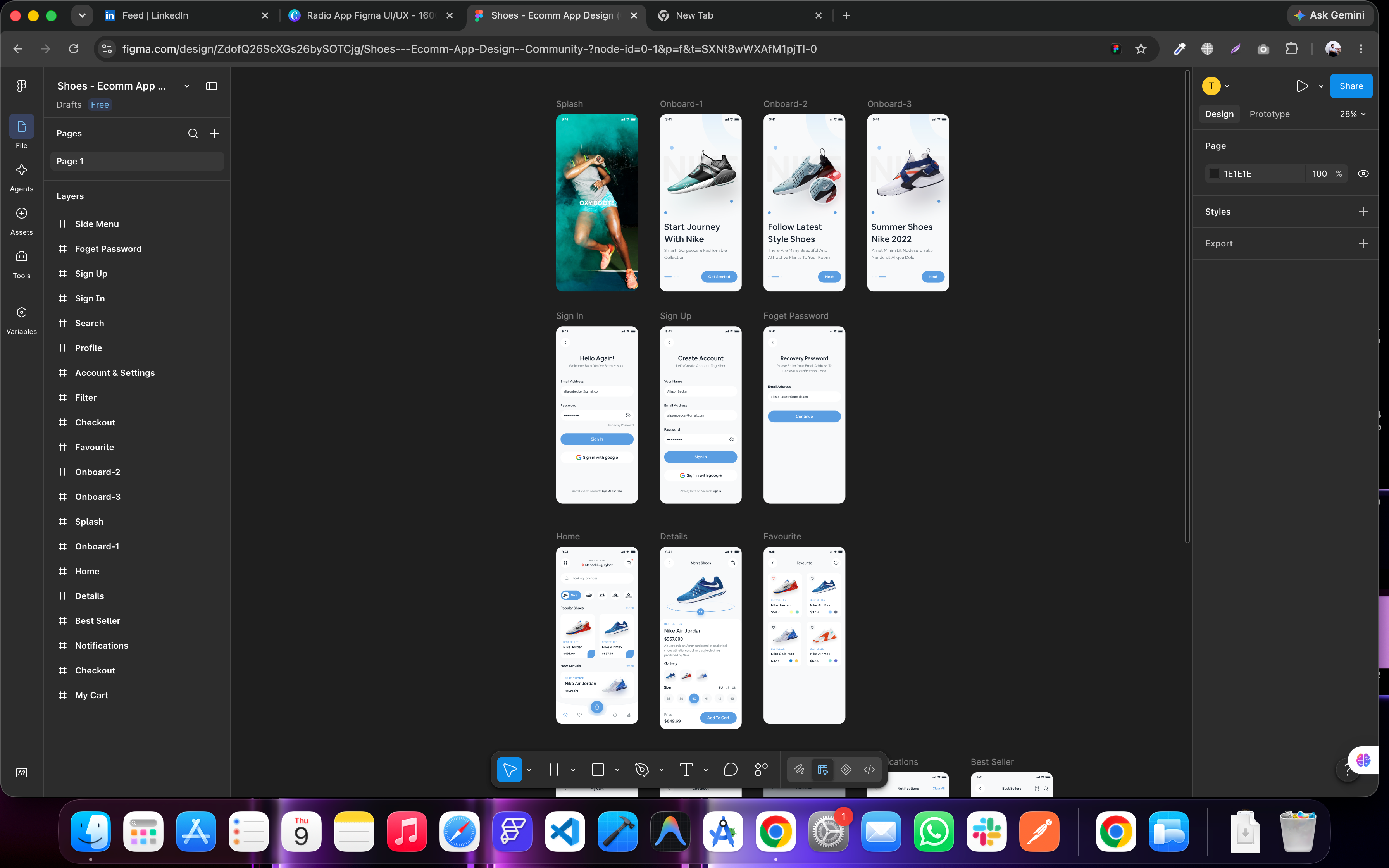 Shoe E-Commerce screenshot 1