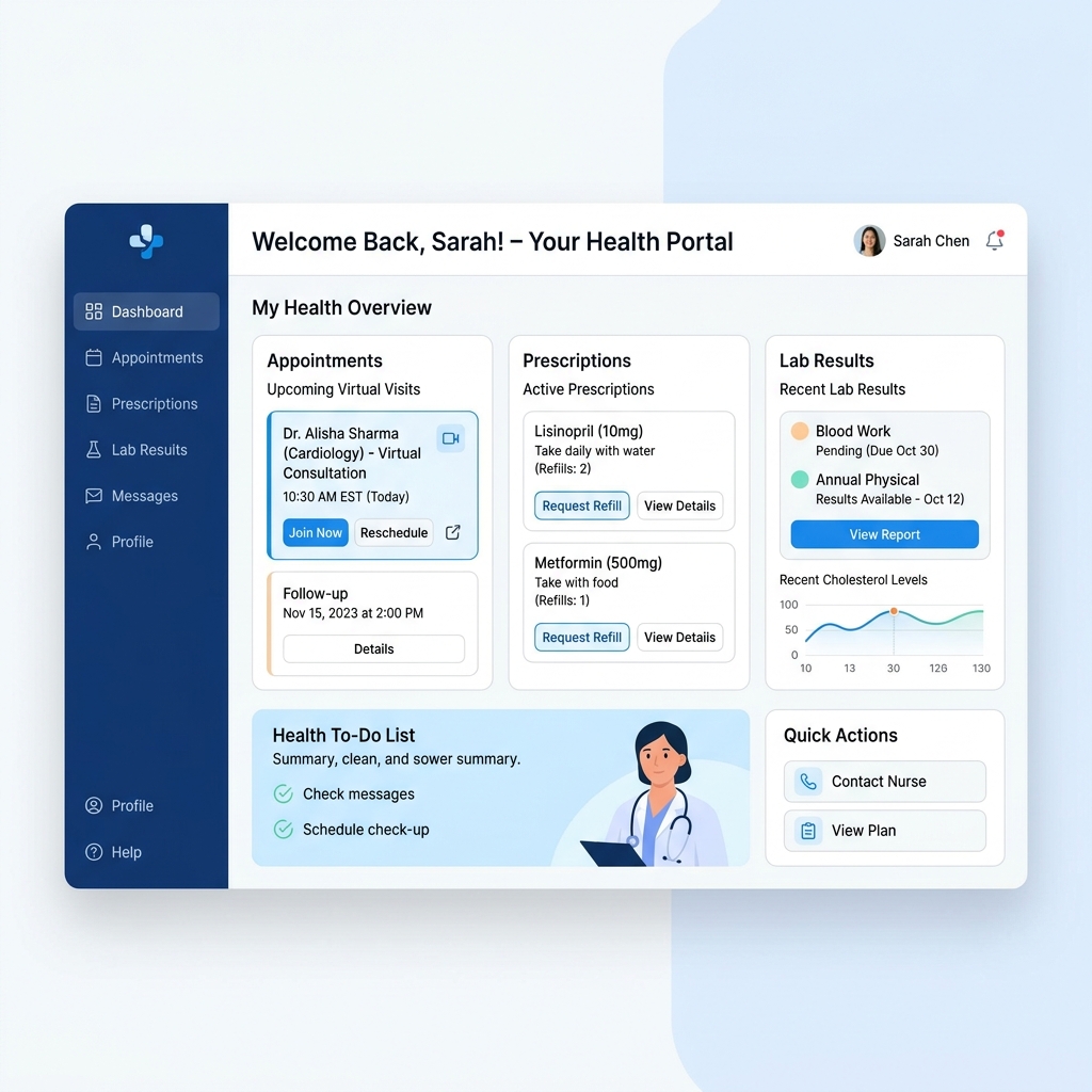 Telehealth Patient Portal
